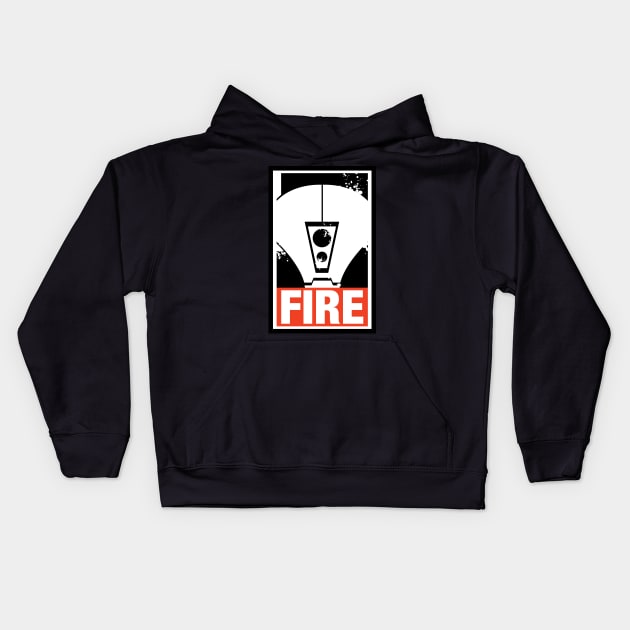 Tau Fire Warriors Tabletop Wargaming and Miniatures Addict Kids Hoodie by pixeptional